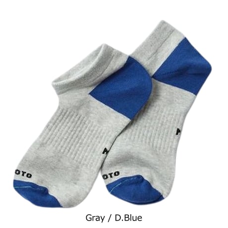 (ロトト)ROTOTO ORGANIC COTTON ＆ RECYCLE POLYESTER ANKLE SOCKS R1405