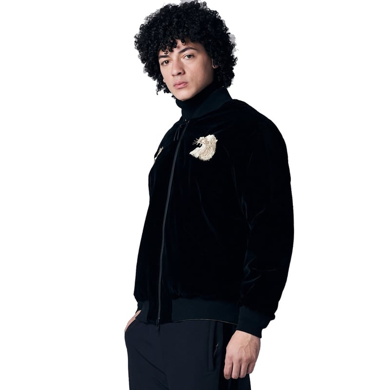 タイオン)TAION ジャパンスペシャル リバーシブル スカジャン ダウン