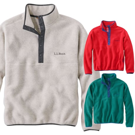 (エルエルビーン)L.L.Bean ビーンズ・クラシック・フリース・プルオーバー
