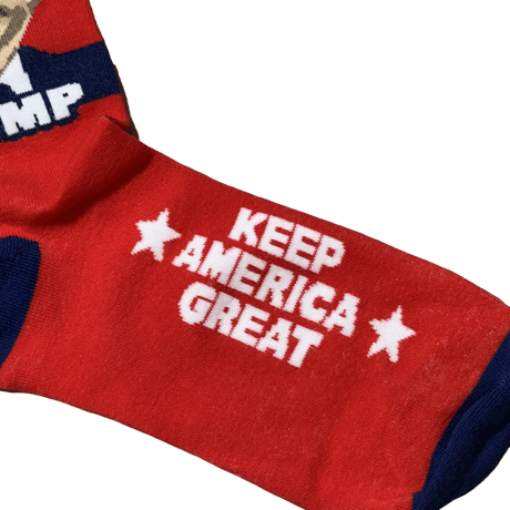 (ファナティック)Funatic「Keep America Great」ドナルドトランプ大統領 ドレスソックス
