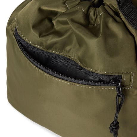 (ニューエラ)NEW ERA 2WAY ドローストリング ポーチ 3L ナイロンツイル オリーブ
