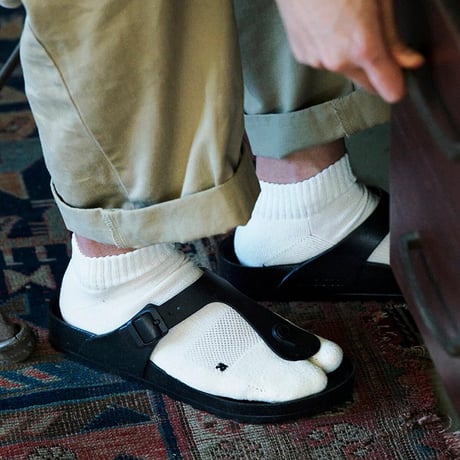 (ロトト)ROTOTO WASHI TABI PILE ANKLE SOCKS R1365