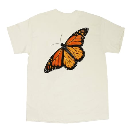 (リバティグラフィックス)Liberty Graphics Monarch Metamorphosis Natural 2-Sided T-shirt