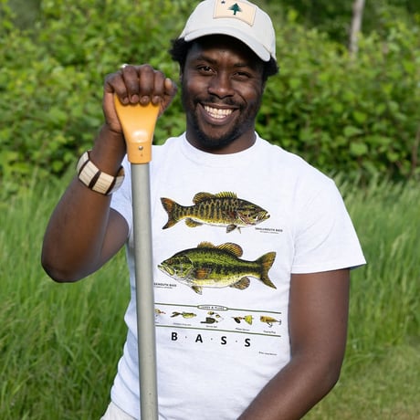 (リバティグラフィックス)Liberty Graphics Bass & Lures Ash T-shirt