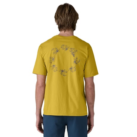 (パタゴニア)Patagonia メンズ・ウォーター・ピープル・オーガニック・ポケット・Tシャツ