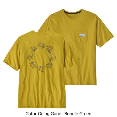 (パタゴニア)Patagonia メンズ・ウォーター・ピープル・オーガニック・ポケット・Tシャツ