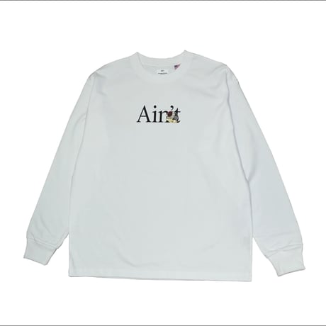 Heavy Weight LongSleeve Tee WHITE 🇺🇸100%US COTTON🇺🇸