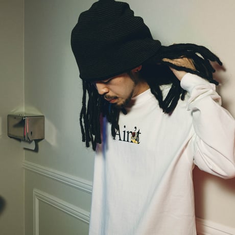 Heavy Weight LongSleeve Tee WHITE 🇺🇸100%US COTTON🇺🇸