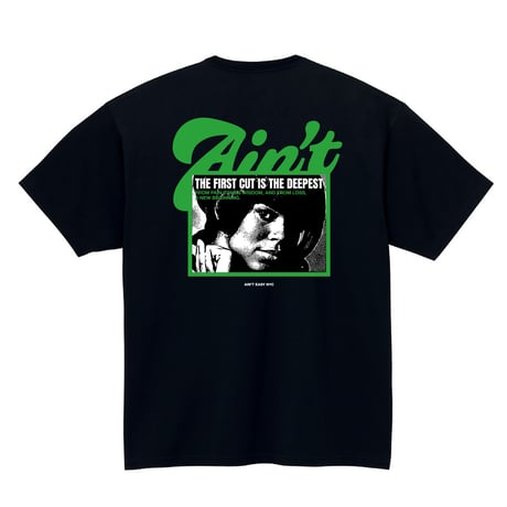 The First Cut Is The Deepest Tee / Black