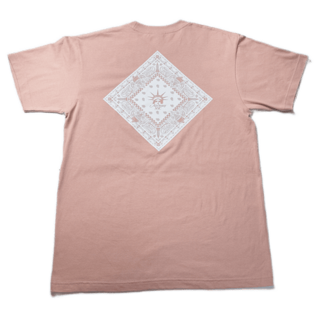 Original NY ペイズリー Tee Smokey Pink