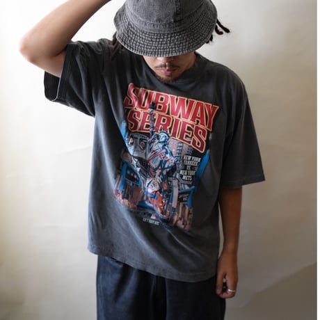 Subway Series 20XX Drop Shoulder Tee Shadow
