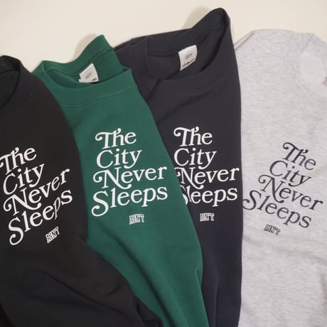 The City Never Sleeps Crewneck Navy