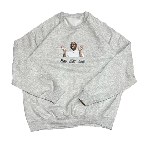 Ka*ye “Should Be Biggest Fan” Hoodie - Ash -
