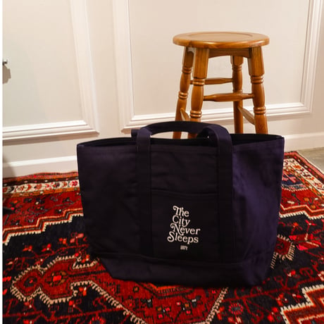 16 Onz オーバー Heavy Tote Bag -The City Never Sleeps