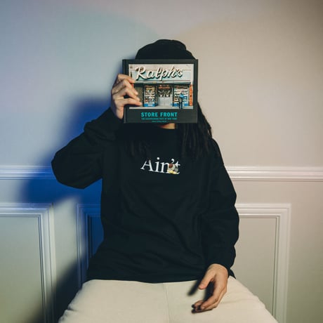 Heavy Weight LongSleeve Tee BLACK 🇺🇸100%US COTTON🇺🇸