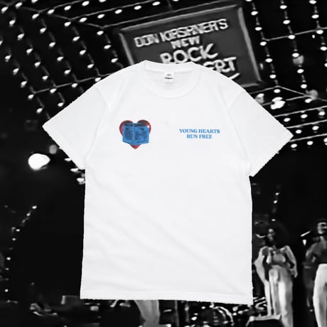 Young Hearts Run Free Tee / White