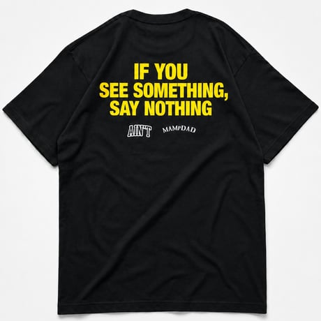 IF YOU SEE SOMETHING / MAMfDAD コラボ