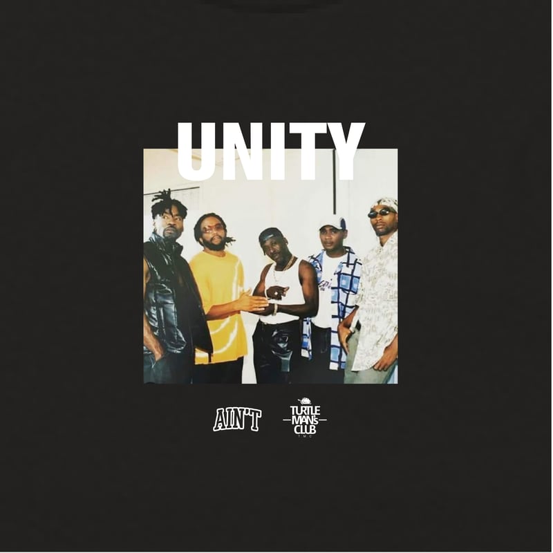 UNITY” Tee Turtleman's Club x Ain't Black | AI UNITY” Tee Turtleman's Club x Ain't Black | AI