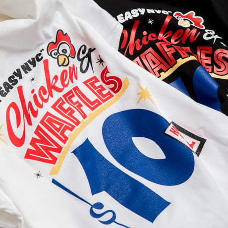 Chickens & Waffles Tee / White