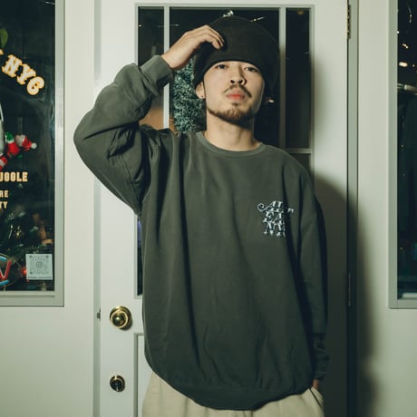Smokey Revival Pigment Light Weight Sweater