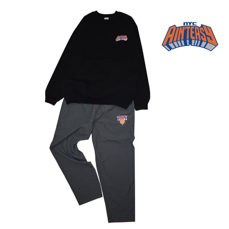 GO NY Sweater Black💙🧡