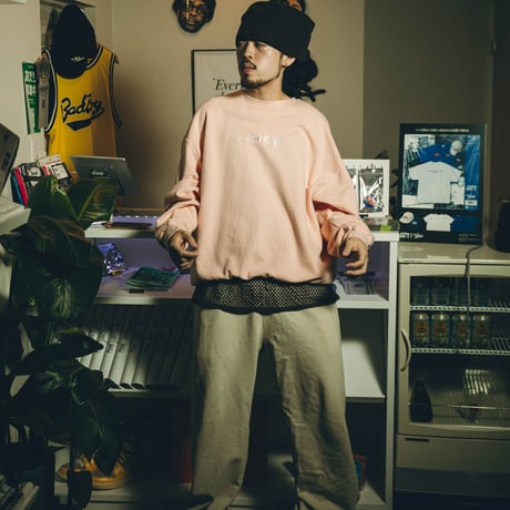 Pigment Light Weight Sweater / Smokey Pink