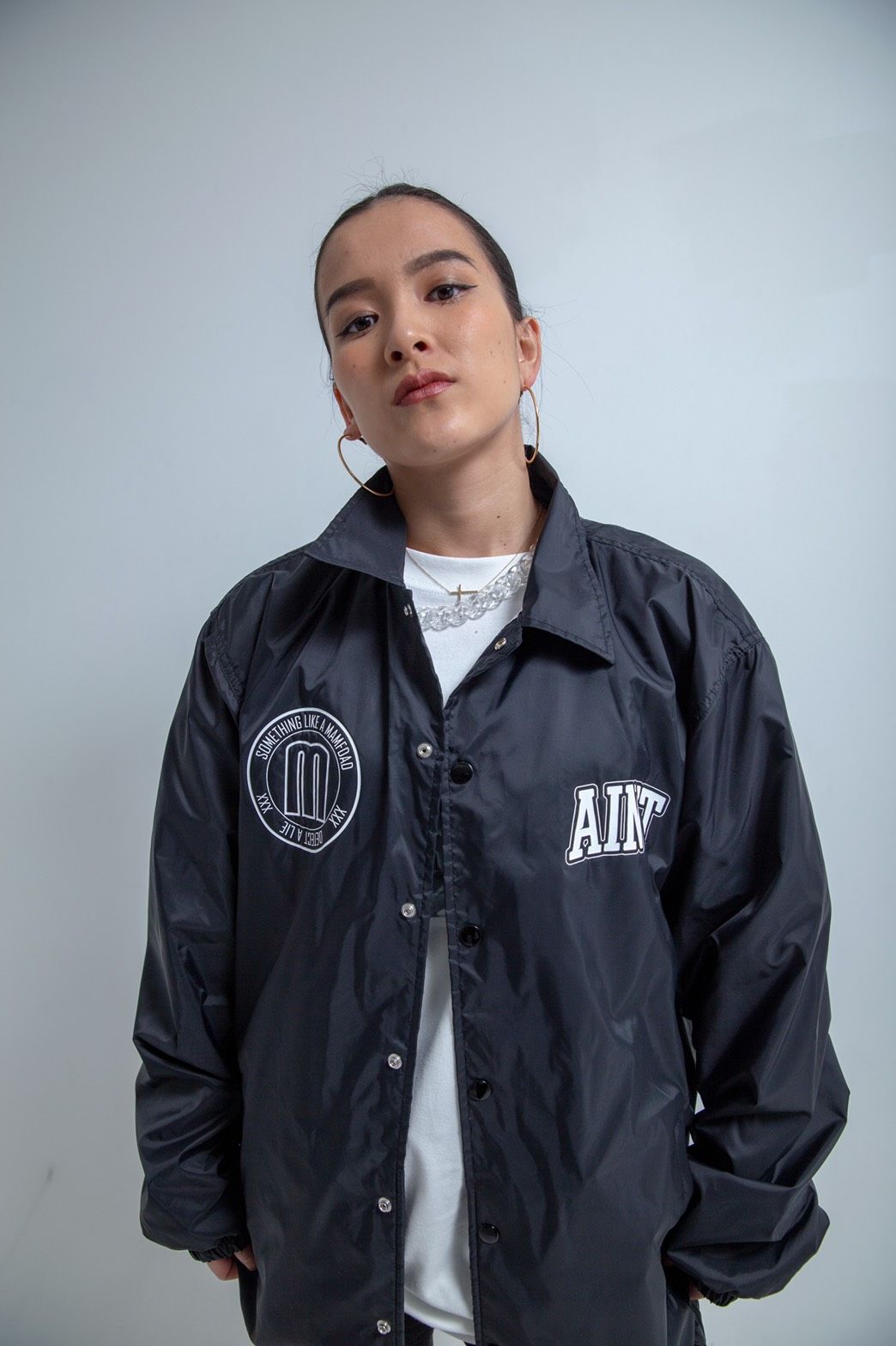 ジャケット・アウター mr.t Ain't x Mam f Dad コラボコーチジャケット | AIN'T EASY NYC