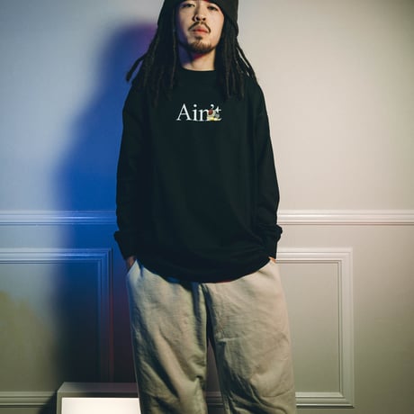 Heavy Weight LongSleeve Tee BLACK 🇺🇸100%US COTTON🇺🇸