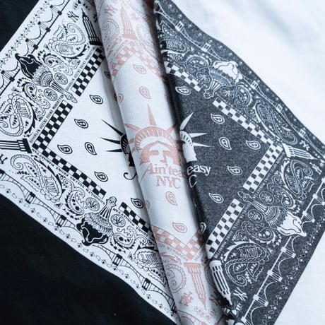 Original NY ペイズリー Tee White