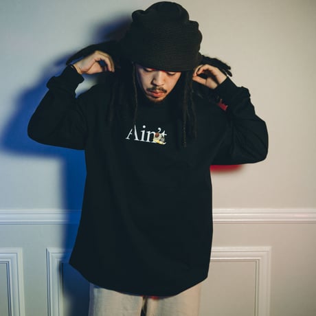 Heavy Weight LongSleeve Tee BLACK 🇺🇸100%US COTTON🇺🇸
