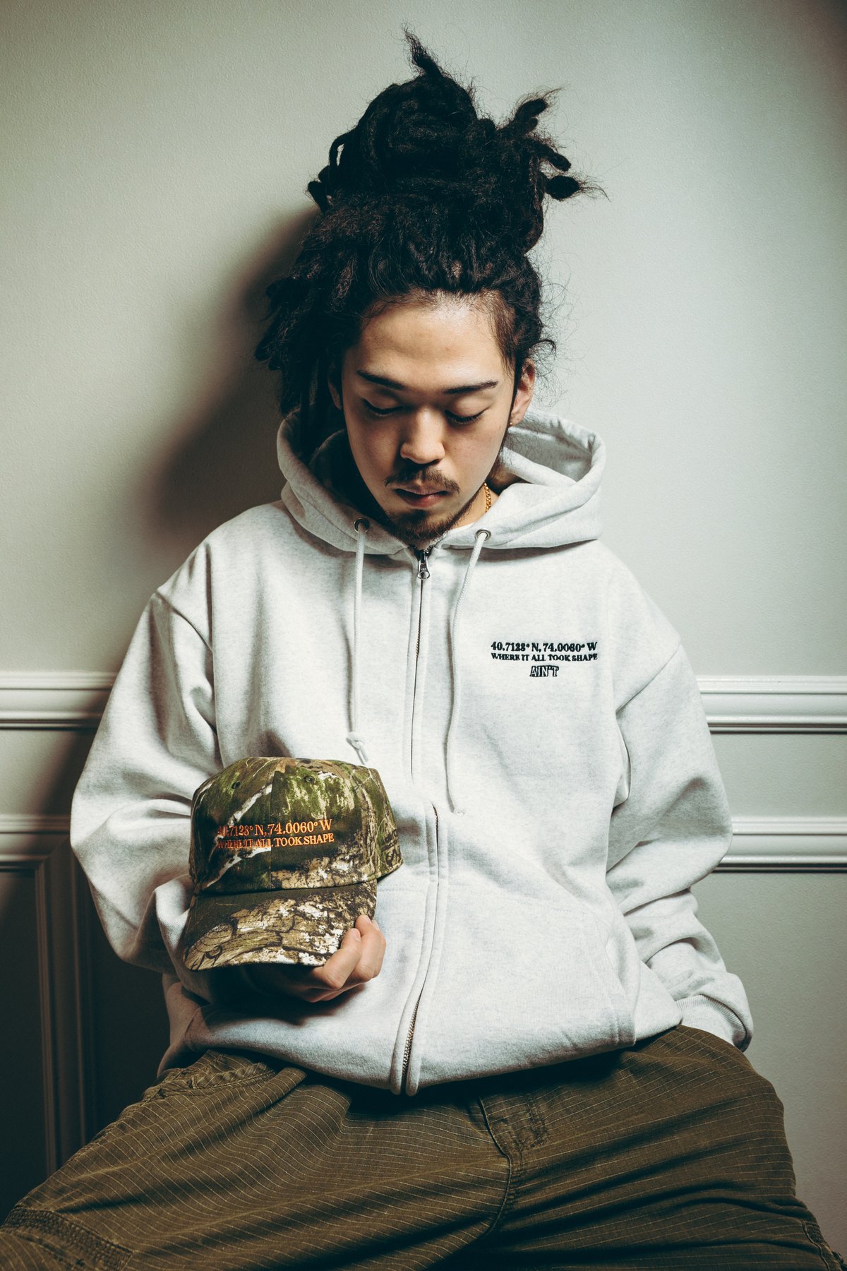 ビリーアイリッシュ　リアルツリーカモ　キャップ リアルツリーカモCap | AIN'T EASY NYC