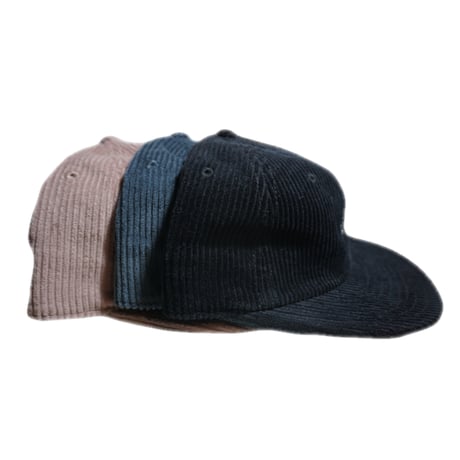 コーデュロイ 6Panel Cap PetrolBlue