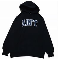 AIN’T Varsity Logo Hoodie 【Black】