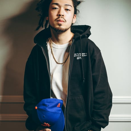 Where It All Took Shape Zip Hoodie / Black