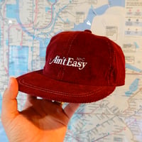 Corduroy 6Panel Cap / バーガンディ