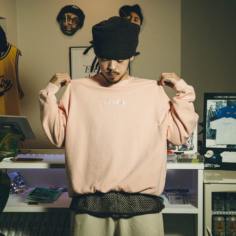 Pigment Light Weight Sweater / Smokey Pink