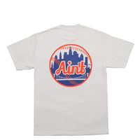 Ain't NY Mets Color Tee White