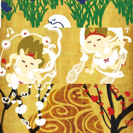 【限定10】乙巳節分！豊かさ呼び込む招福アート・３点セット