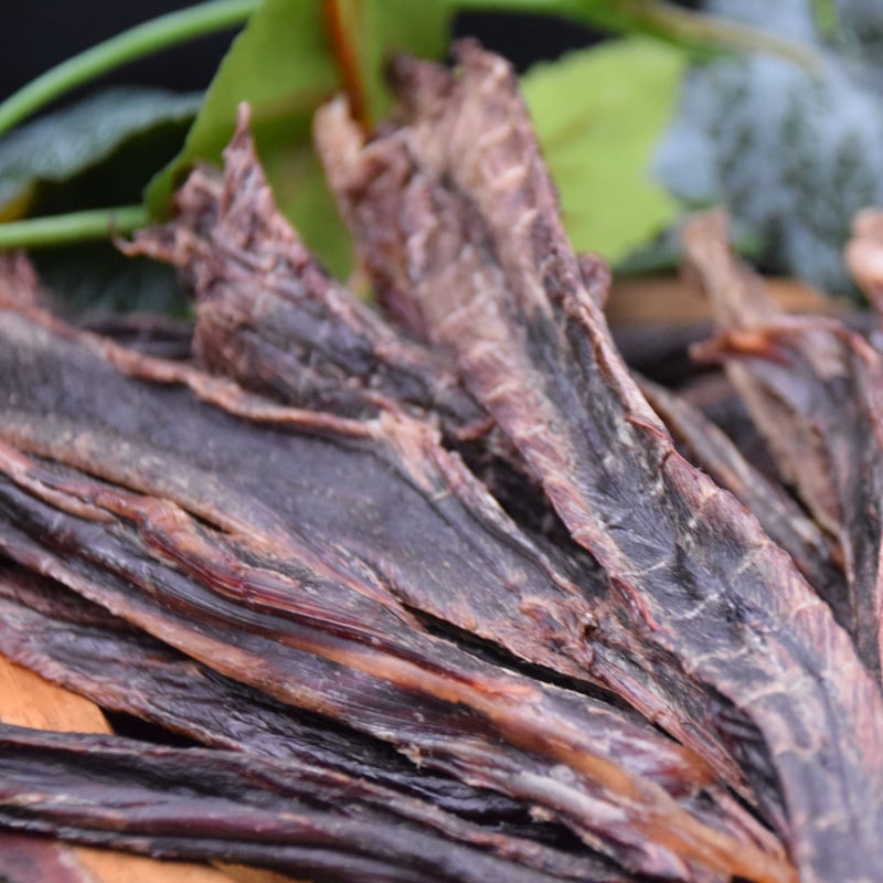 蝦夷鹿スネ肉ジャーキー 200g | Dear Hounds STORE ディアハウンド