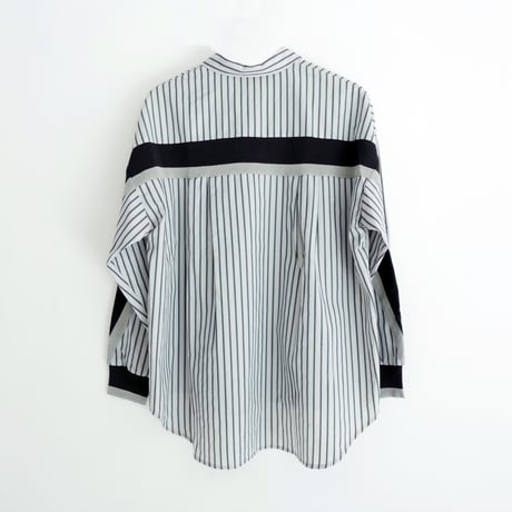 back line shirts（grey X navy）