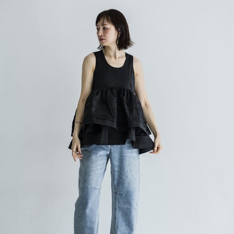 Tiered Sleeveless Tops