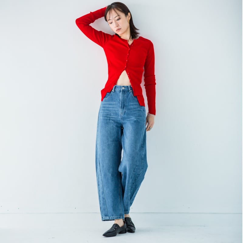 Lavishgate コクーンデニムパンツM bottoms-02282 コクーン デニムパンツ | L a v i s h G a t e