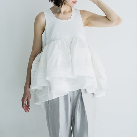 Tiered Sleeveless Tops