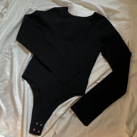 milano rib body suit knit
