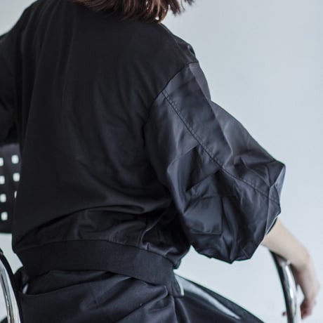 MA-1 blouson（black/grey beige）