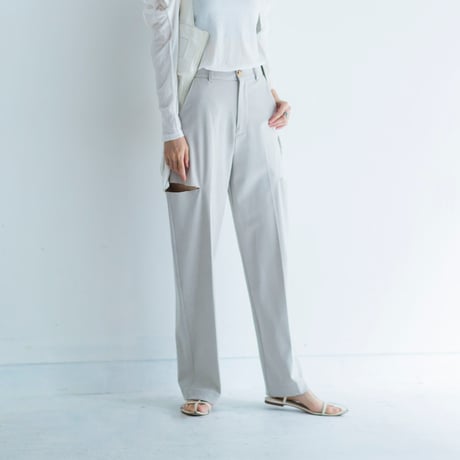 slash slit pants（ivory）