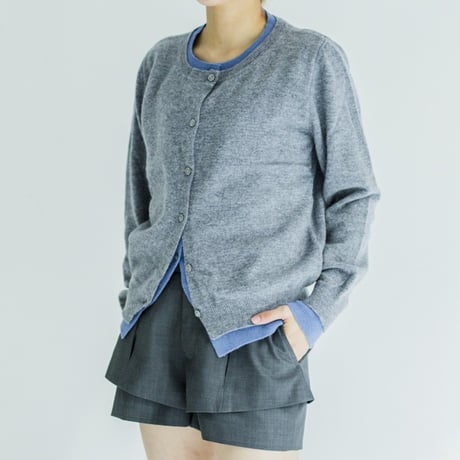 layered cardigan