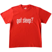 GOT SLEEP? S/S TEE RED