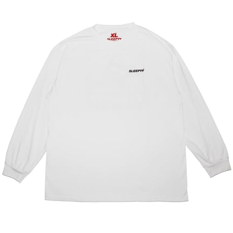SLEEPYY DELIVERY L/S TEE WHITE 