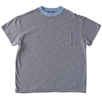 MIDNIGHT BORDER POCKET TEE